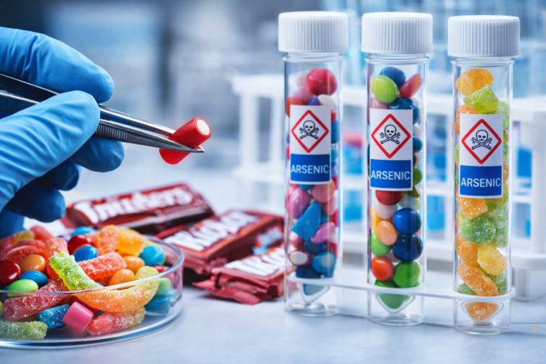 Arsénico en dulces populares