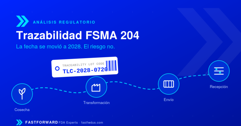 FSMA 204 se pospuso a 2028. Su comprador no va a esperar.